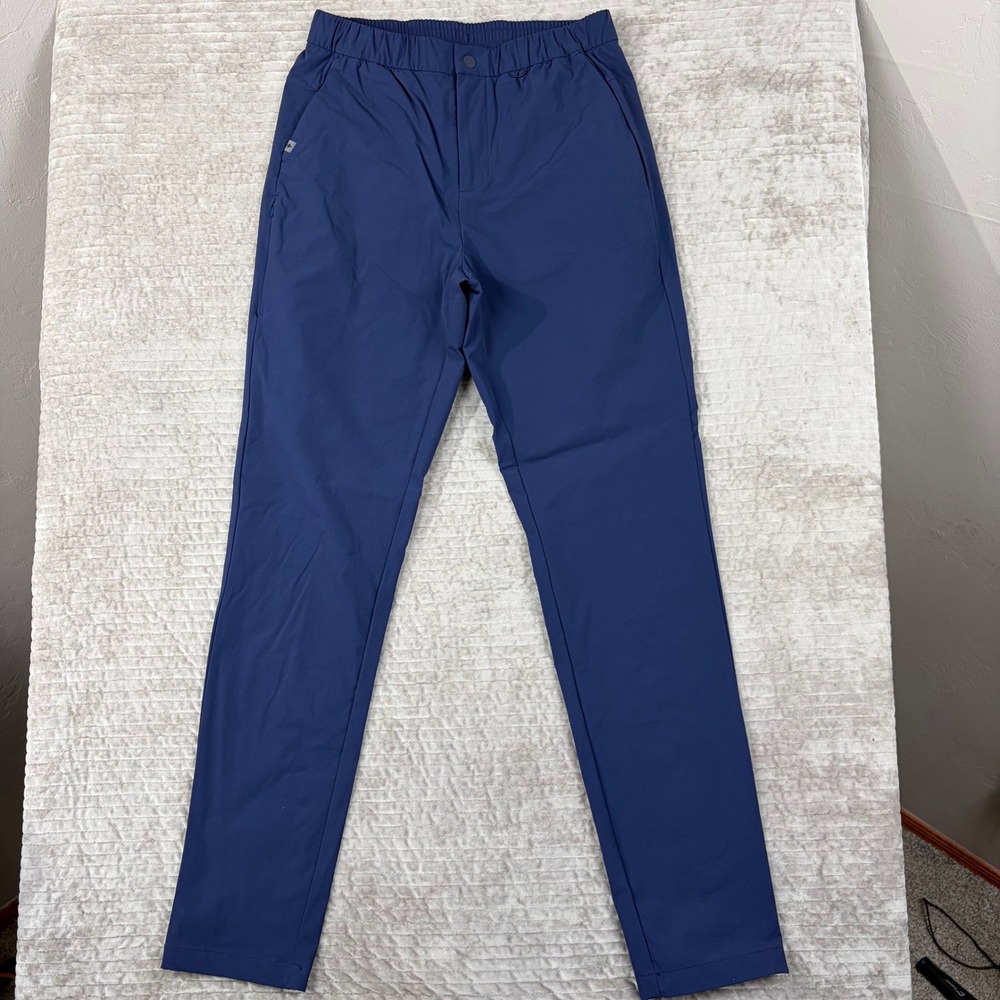 FIGS Axim Cargo Scrub Pants Navy Blue Small Tall M22WW2003T‎ Technical Stretch